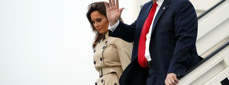 Ankunft Trump - Foto: Pablo Martinez Monsivais, AP
