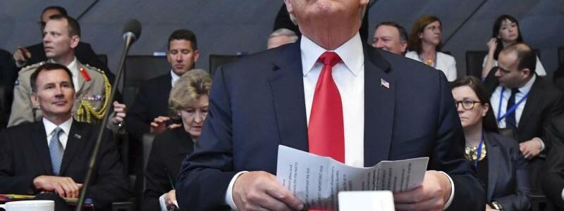 Trump in Brüssel - Foto: Geert Vanden Wijngaert/AP