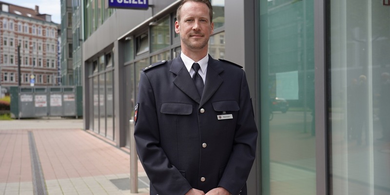 Philip Weinmann ist neuer Leiter des Polizeikommissariats Hannover-Nordstadt - Foto: presseportal.de